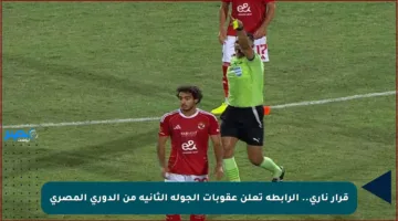 قرار ناري.. الرابطة تعلن عقوبات الجولة الثانية من الدوري المصري